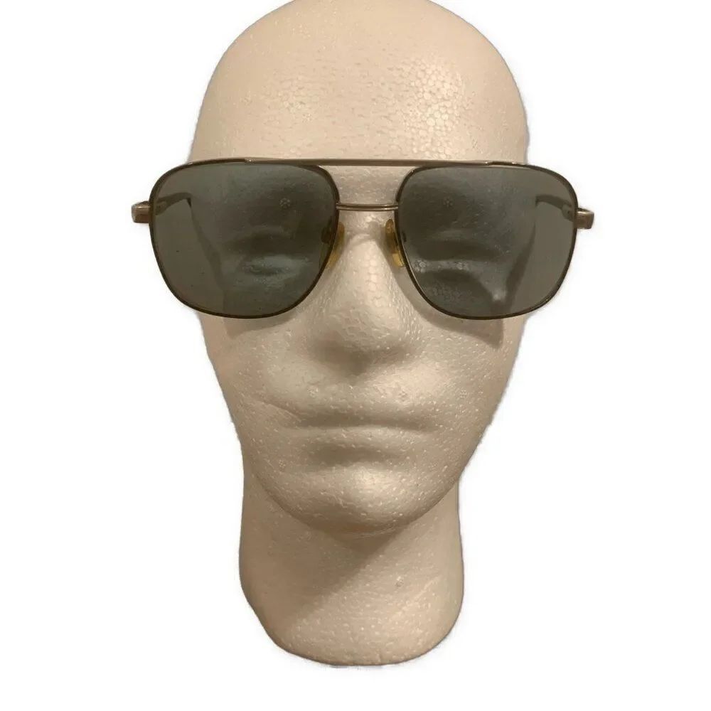Zimco Hendrick Unisex Vintage Black Silver Metal Aviator Sunglasses #25